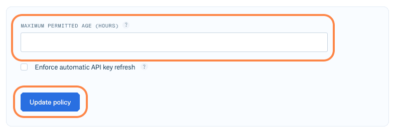 Disabling API key rules in the Cloudsmith web app
