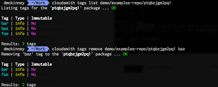 Remove Tag