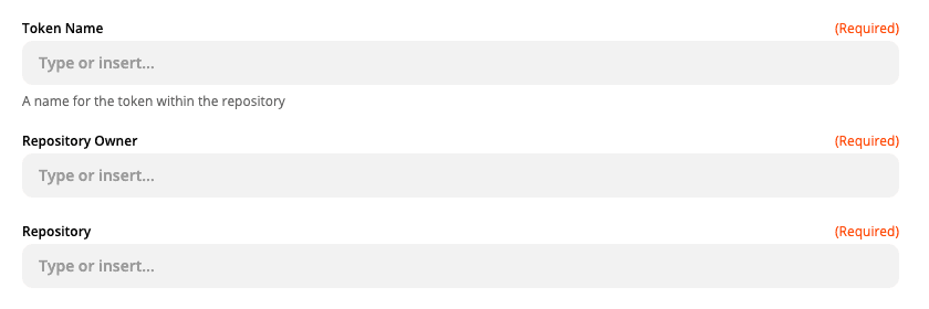 Zapier Create Entitlement Token Fields